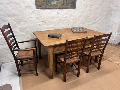 Scottish Antique Pine Table/Desk