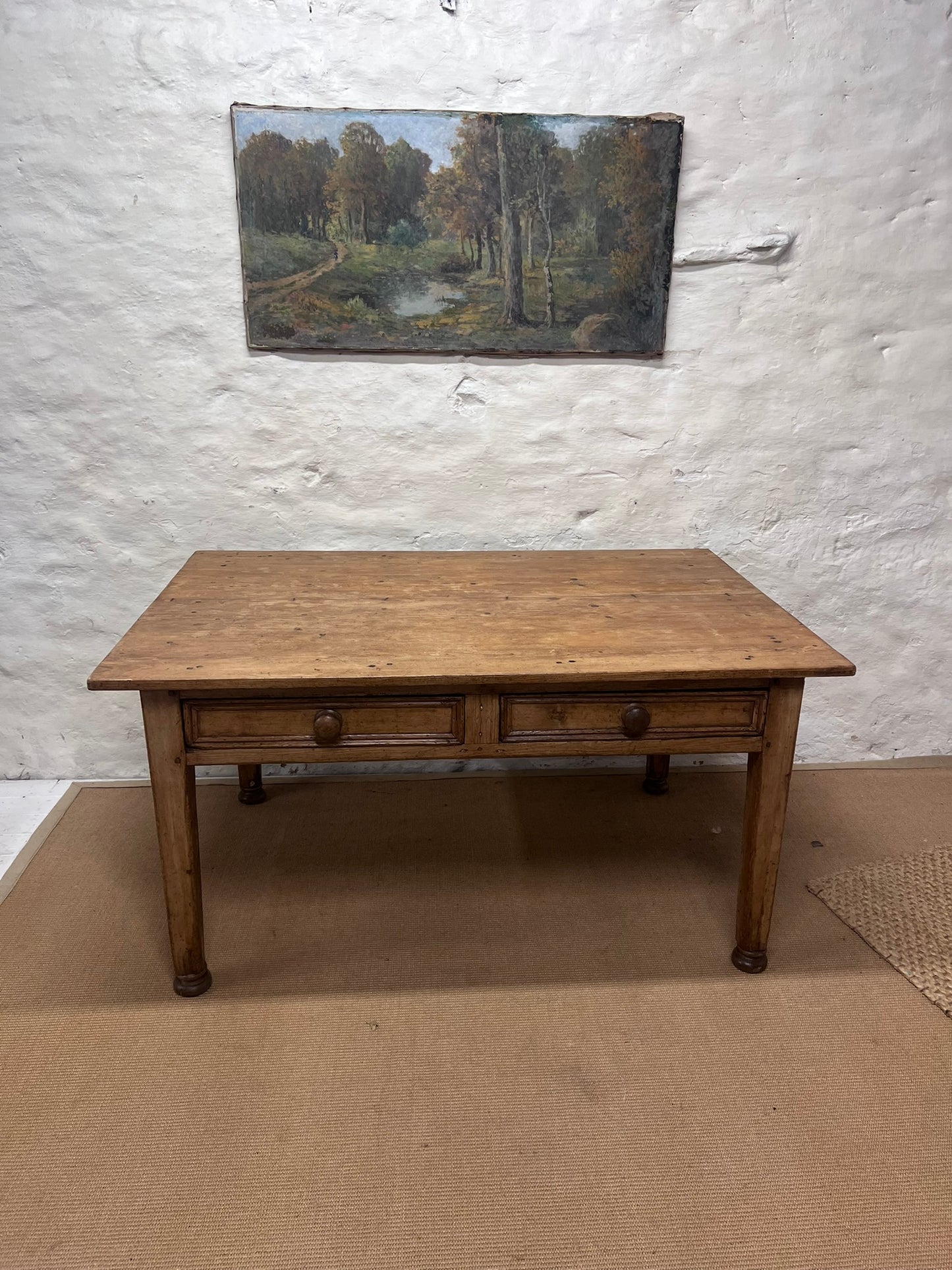 Scottish Antique Pine Table/Desk