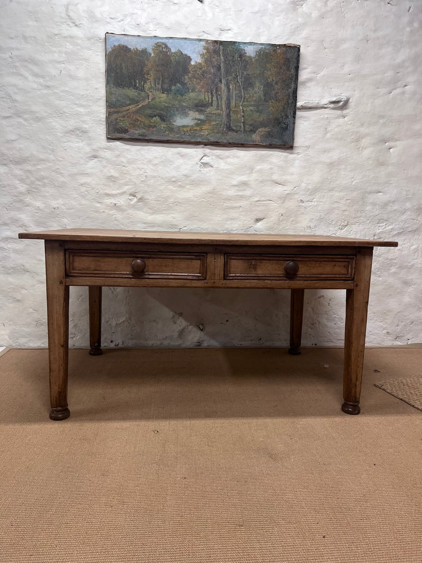 Scottish Antique Pine Table/Desk