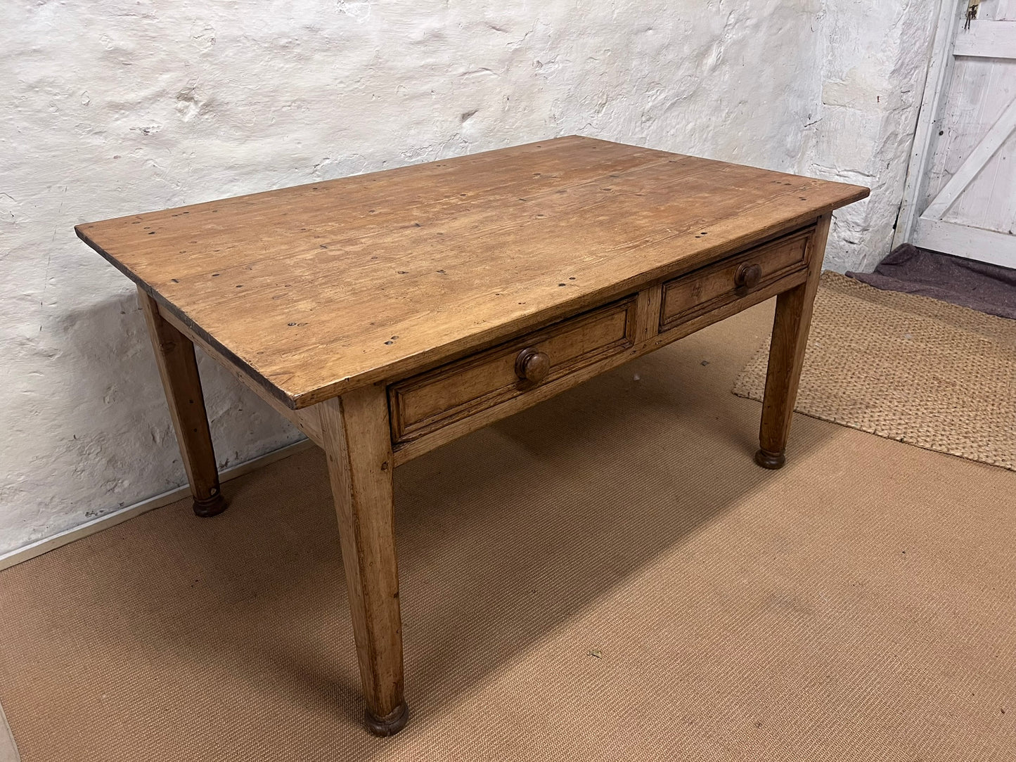 Scottish Antique Pine Table/Desk