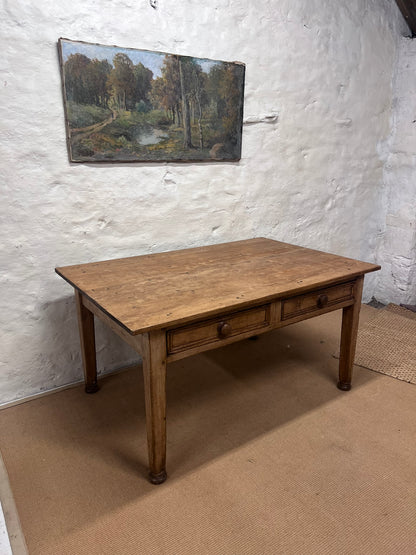 Scottish Antique Pine Table/Desk