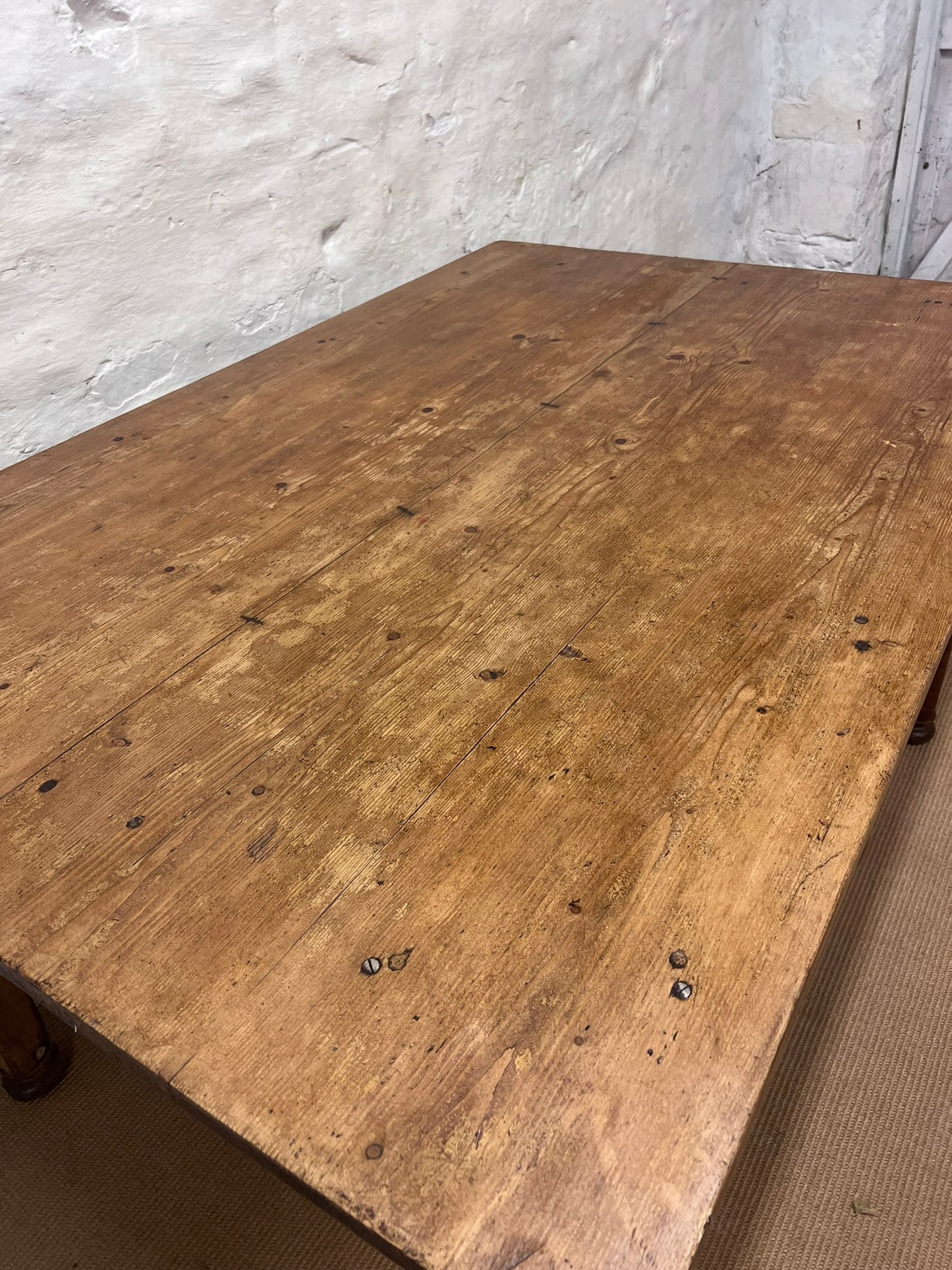 Scottish Antique Pine Table/Desk