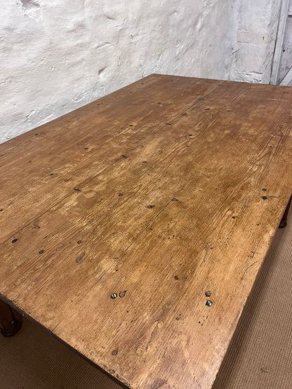 Scottish Antique Pine Table/Desk