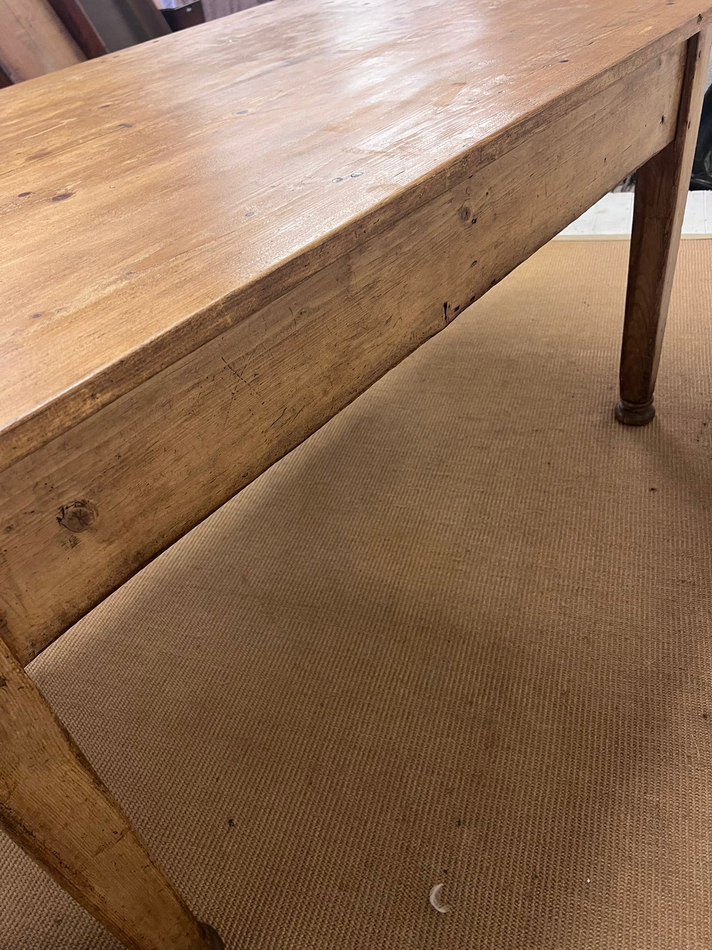 Scottish Antique Pine Table/Desk