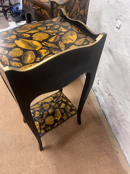 Pair of Decoupage Side Tables