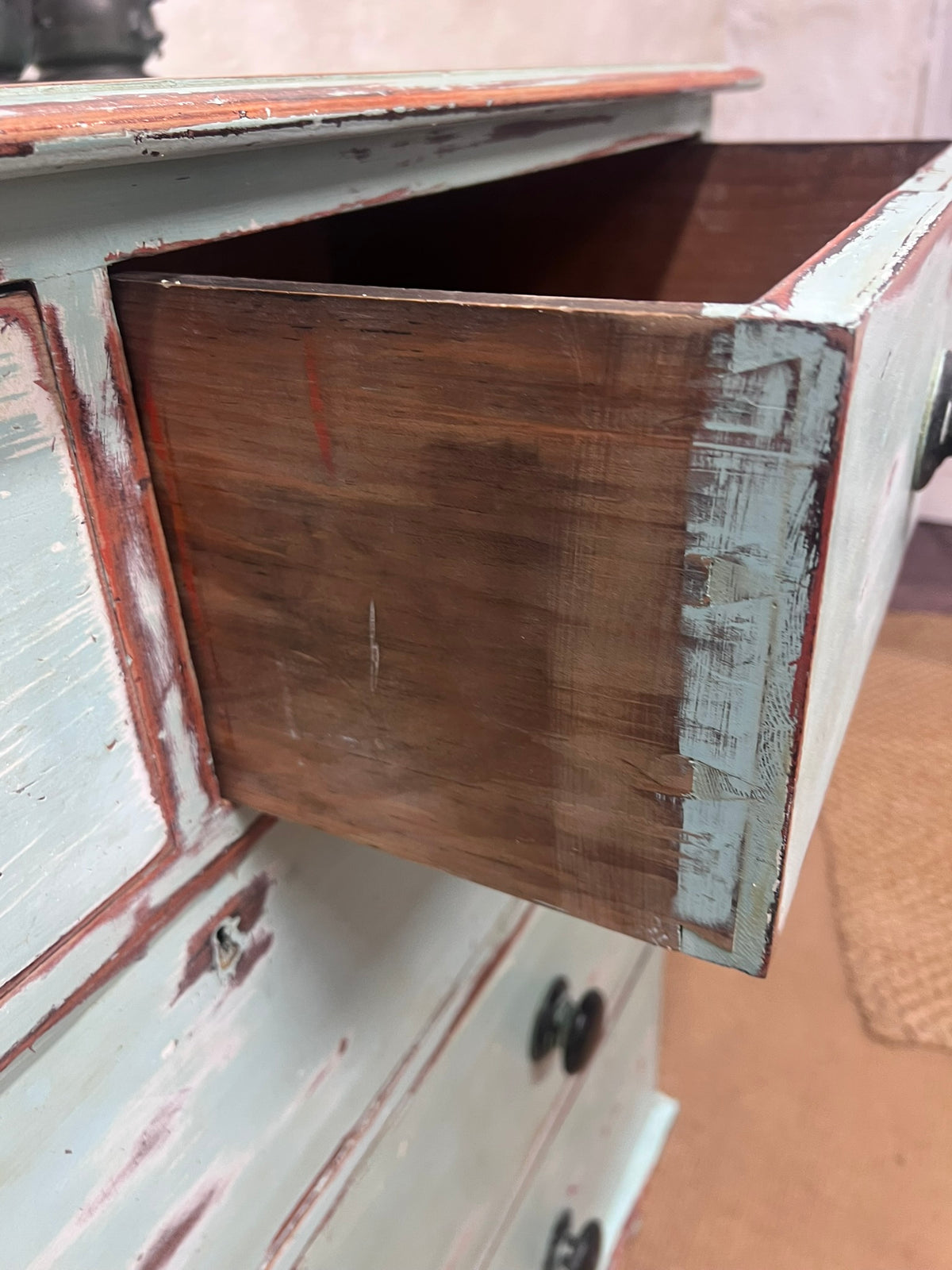 English Antique Pine Chest