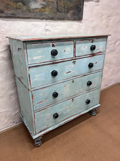 English Antique Pine Chest
