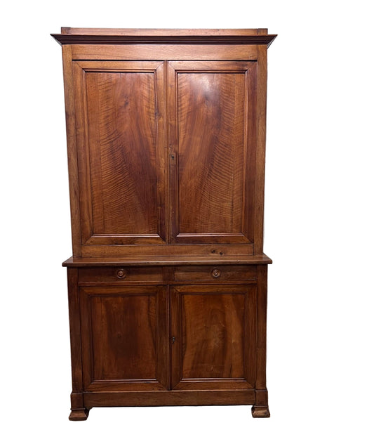 French Fruitwood 4 Door Cabinet