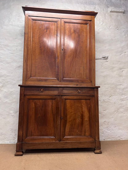 French Fruitwood 4 Door Cabinet