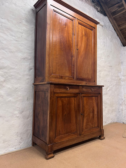 French Fruitwood 4 Door Cabinet