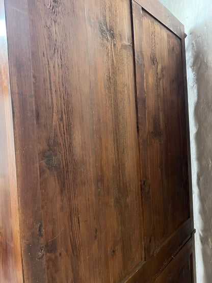 French Fruitwood 4 Door Cabinet
