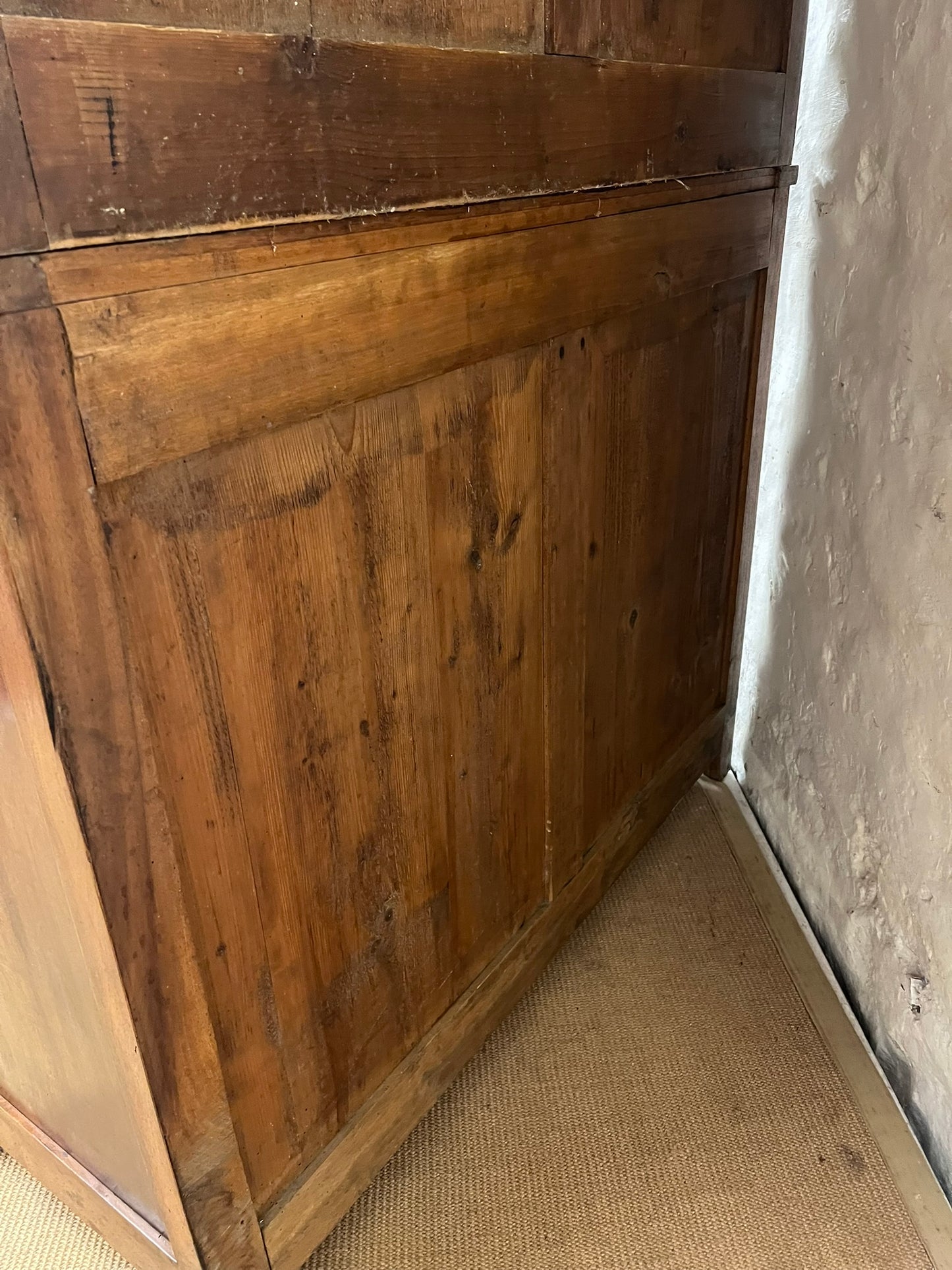 French Fruitwood 4 Door Cabinet