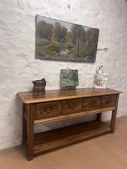 Pine Console Table/Server