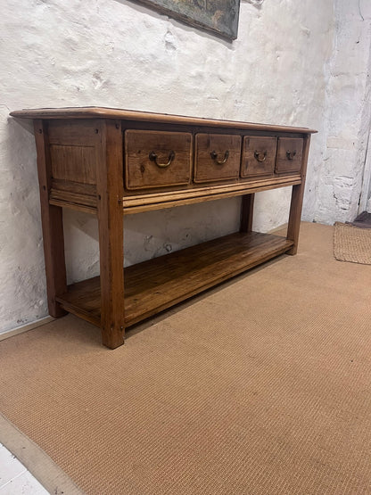 Pine Console Table/Server