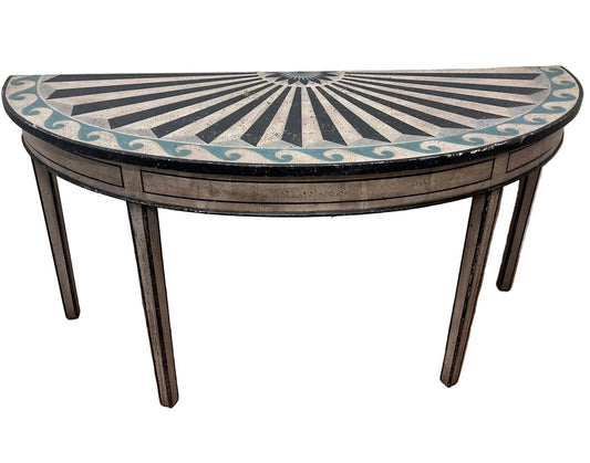 Antique Demi Lune Table