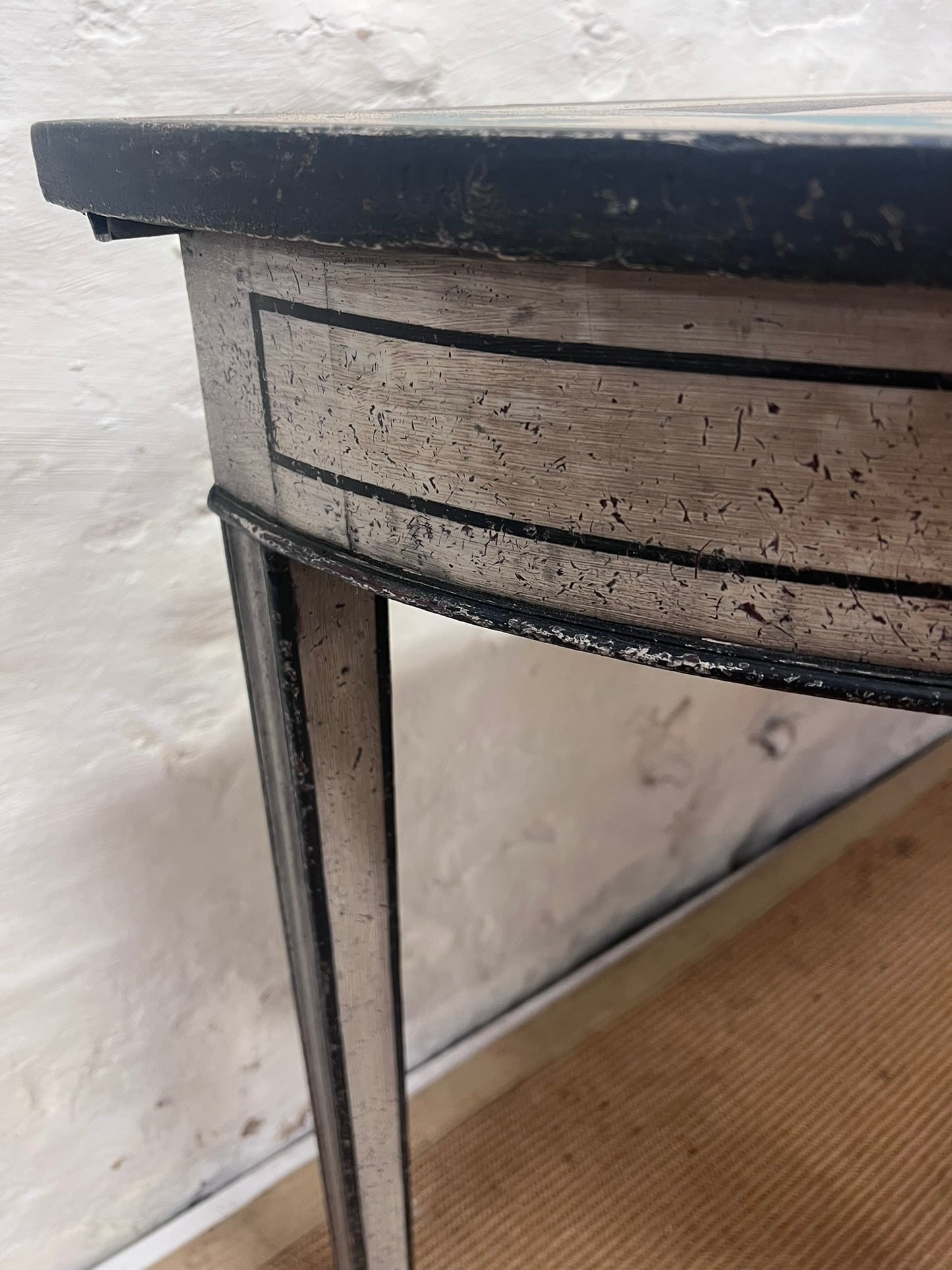 Antique Demi Lune Table