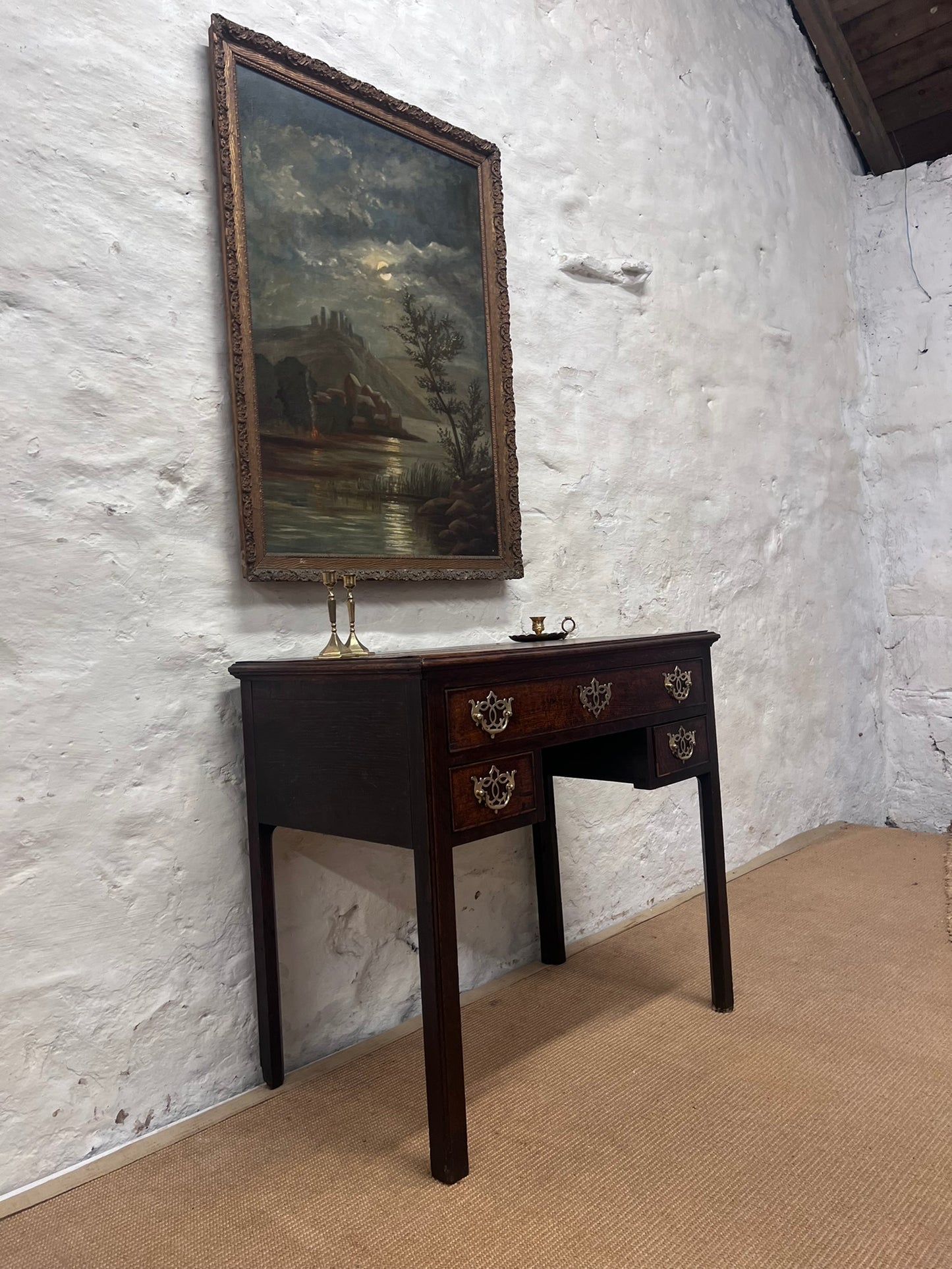 English Antique Low Boy Ca 1820