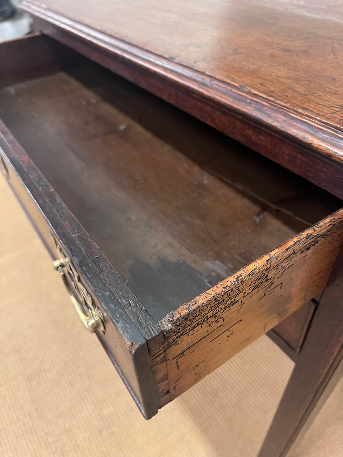 English Antique Low Boy Ca 1820