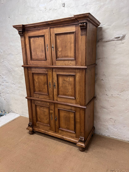 Antique Pine Cupboard Ca 1880