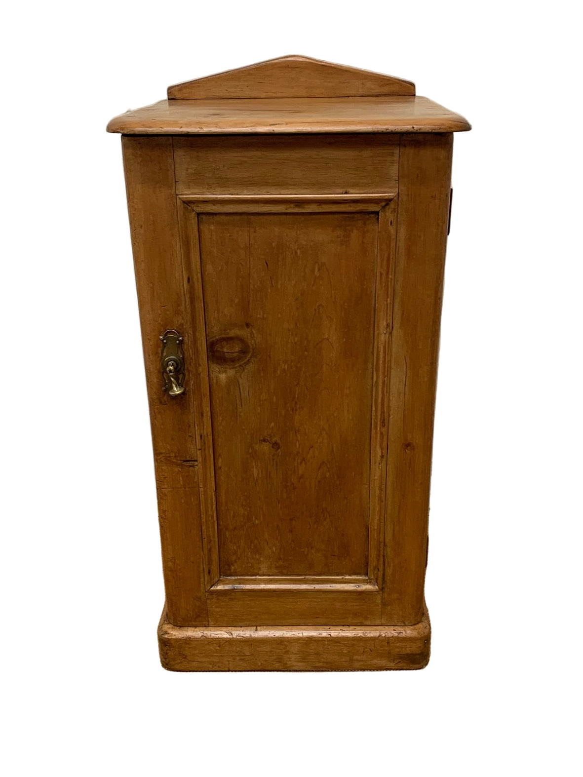 Scottish Antique Pine Bedside Cabinet Ca 1870