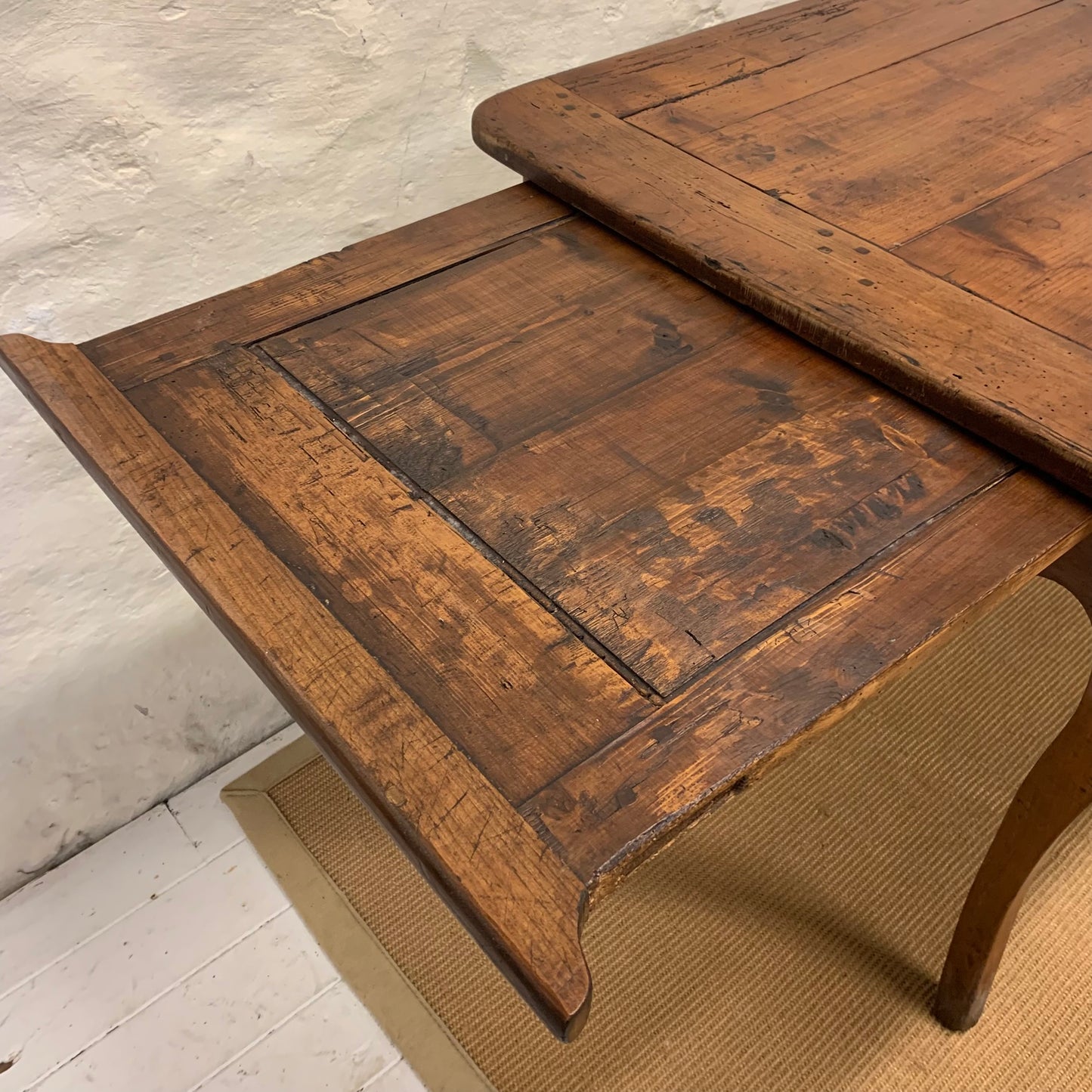 French Antique Cherry Dining Table