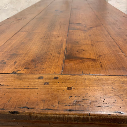 French Antique Cherry Dining Table