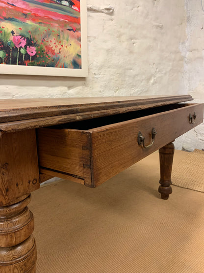 Scottish Antique Pine Table/Desk