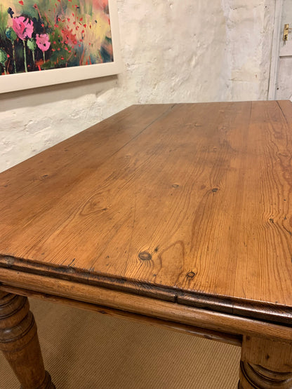 Scottish Antique Pine Table/Desk
