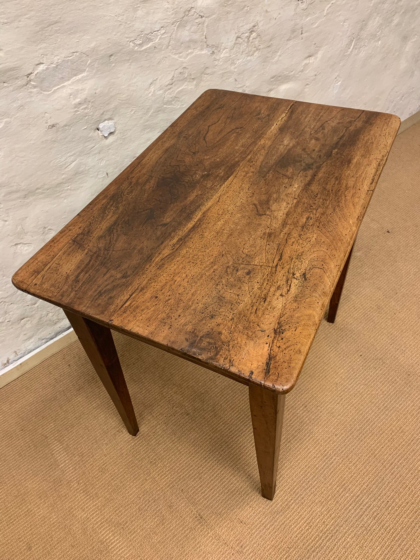 Antique Fruitwood Table Ca 1860