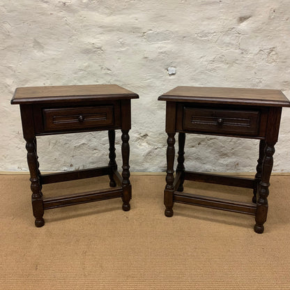 Pair of French Oak Tables