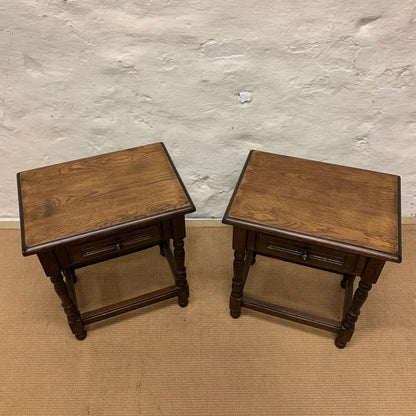 Pair of French Oak Tables