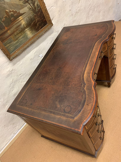 Antique Scottish Mahogany Desk Ca 1880