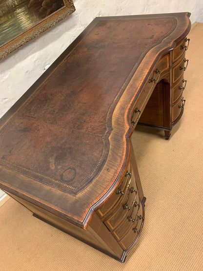 Antique Scottish Mahogany Desk Ca 1880