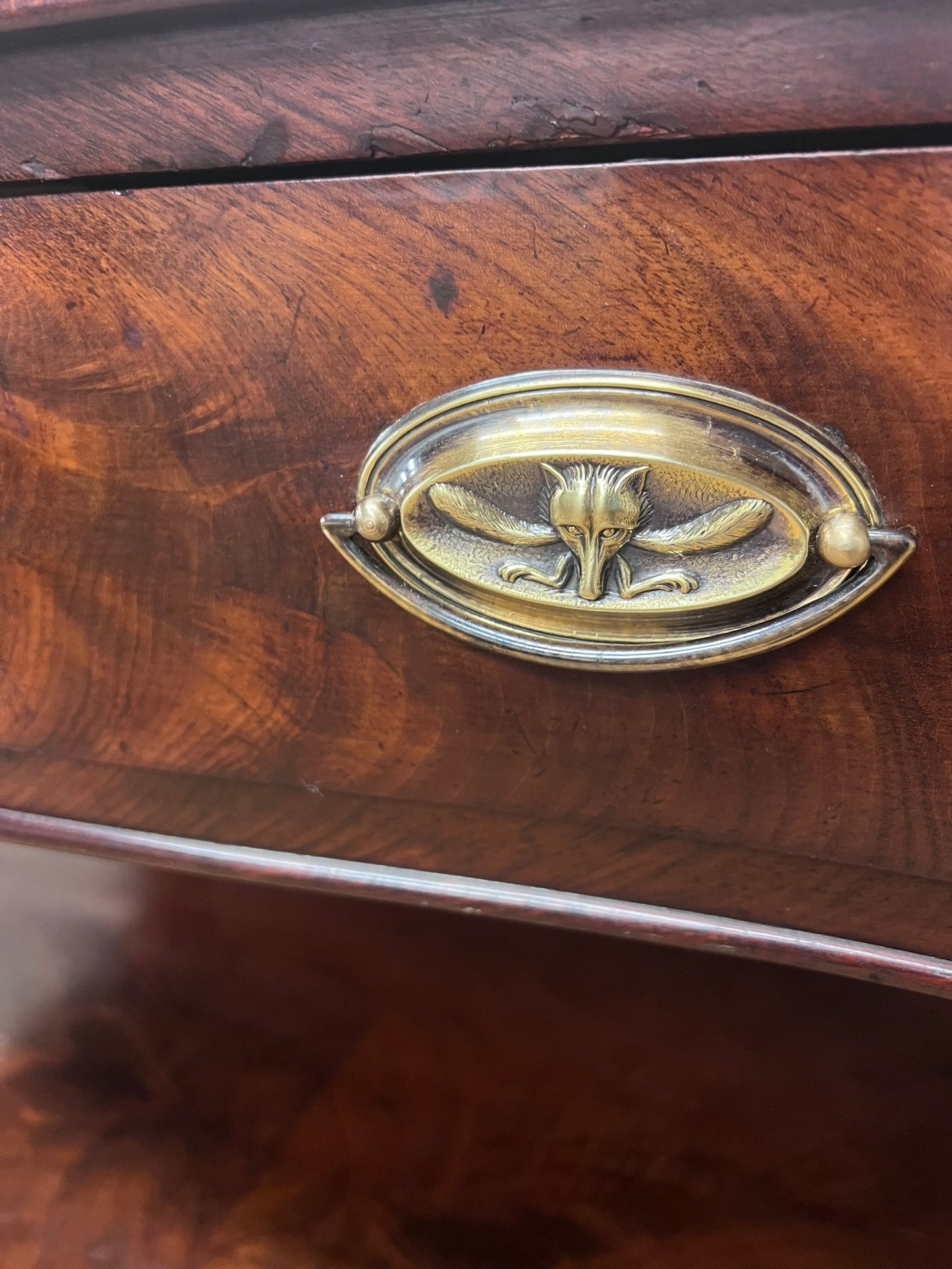 Serpentine Front Buffet Stand