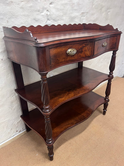 Serpentine Front Buffet Stand