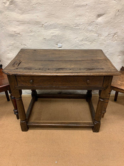 Antique English Side Table  ca 1880