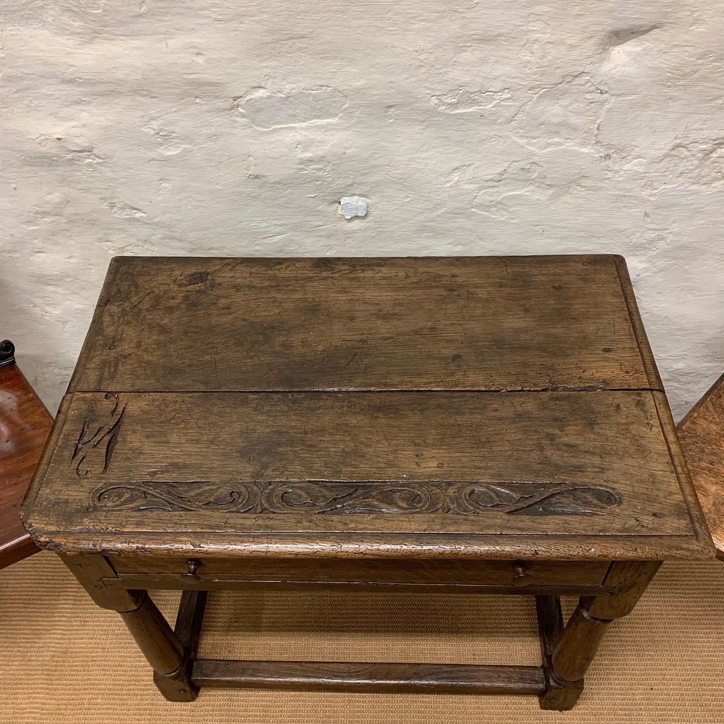 Antique English Side Table  ca 1880