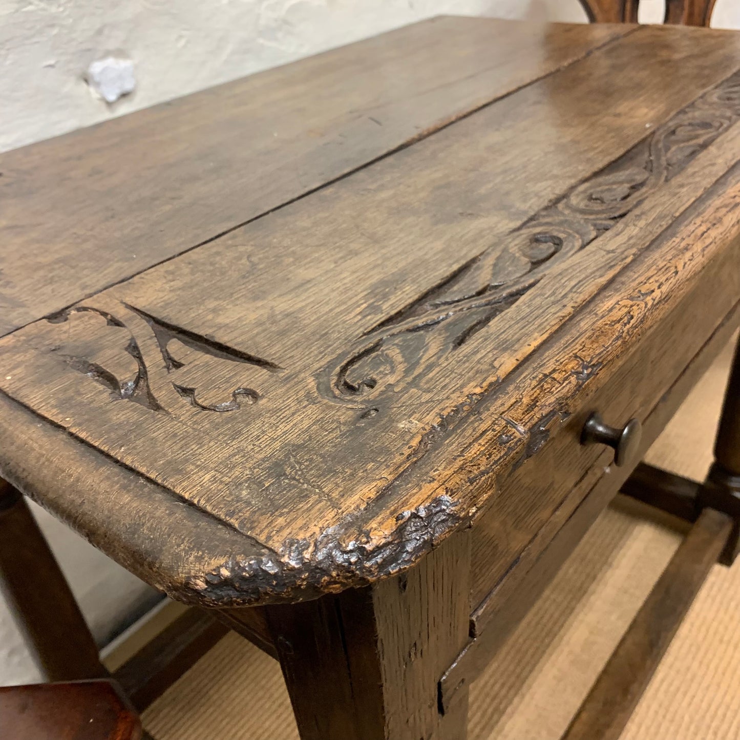 Antique English Side Table  ca 1880