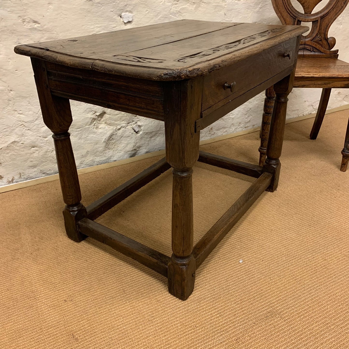 Antique English Side Table  ca 1880