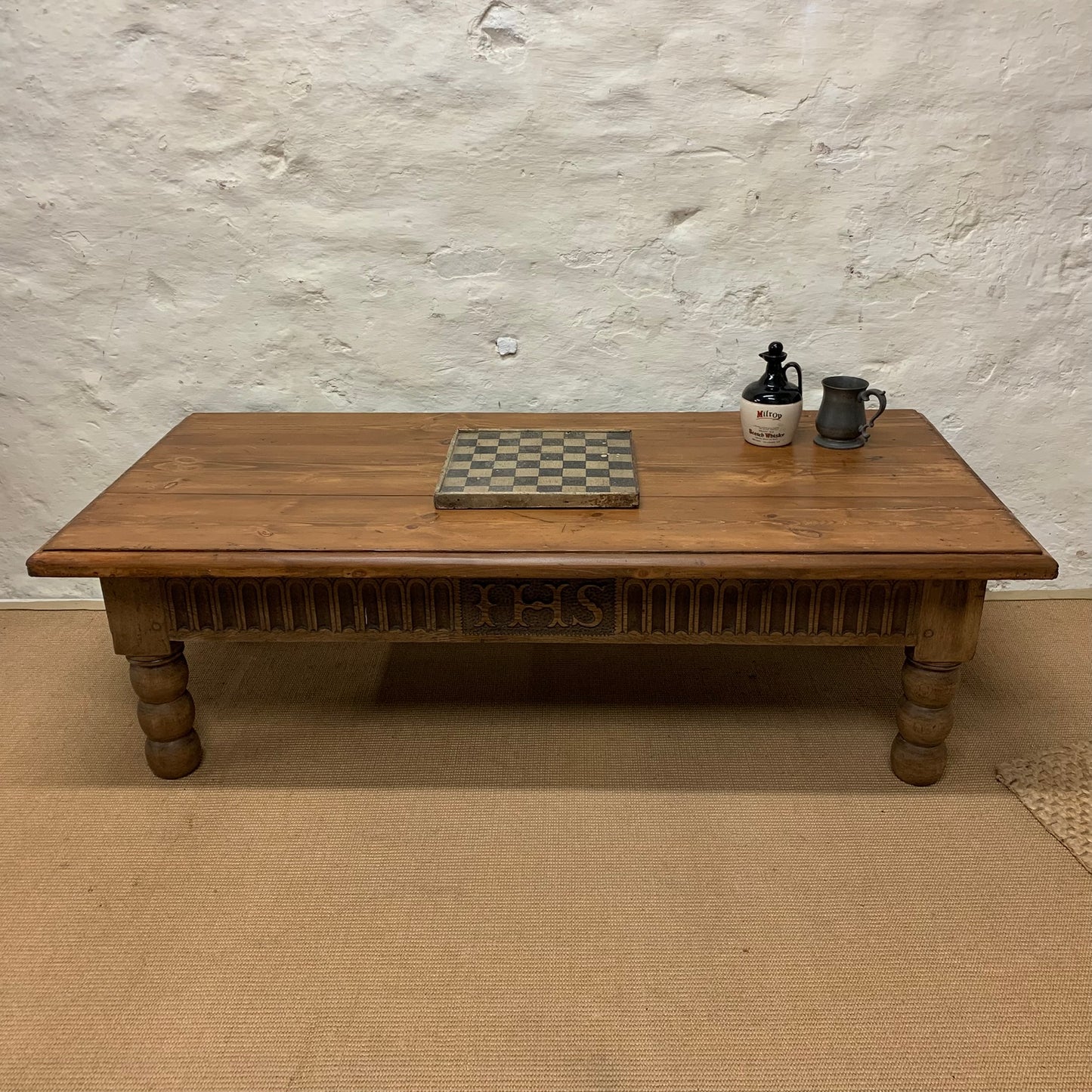Antique Coffee Table Ca 1860