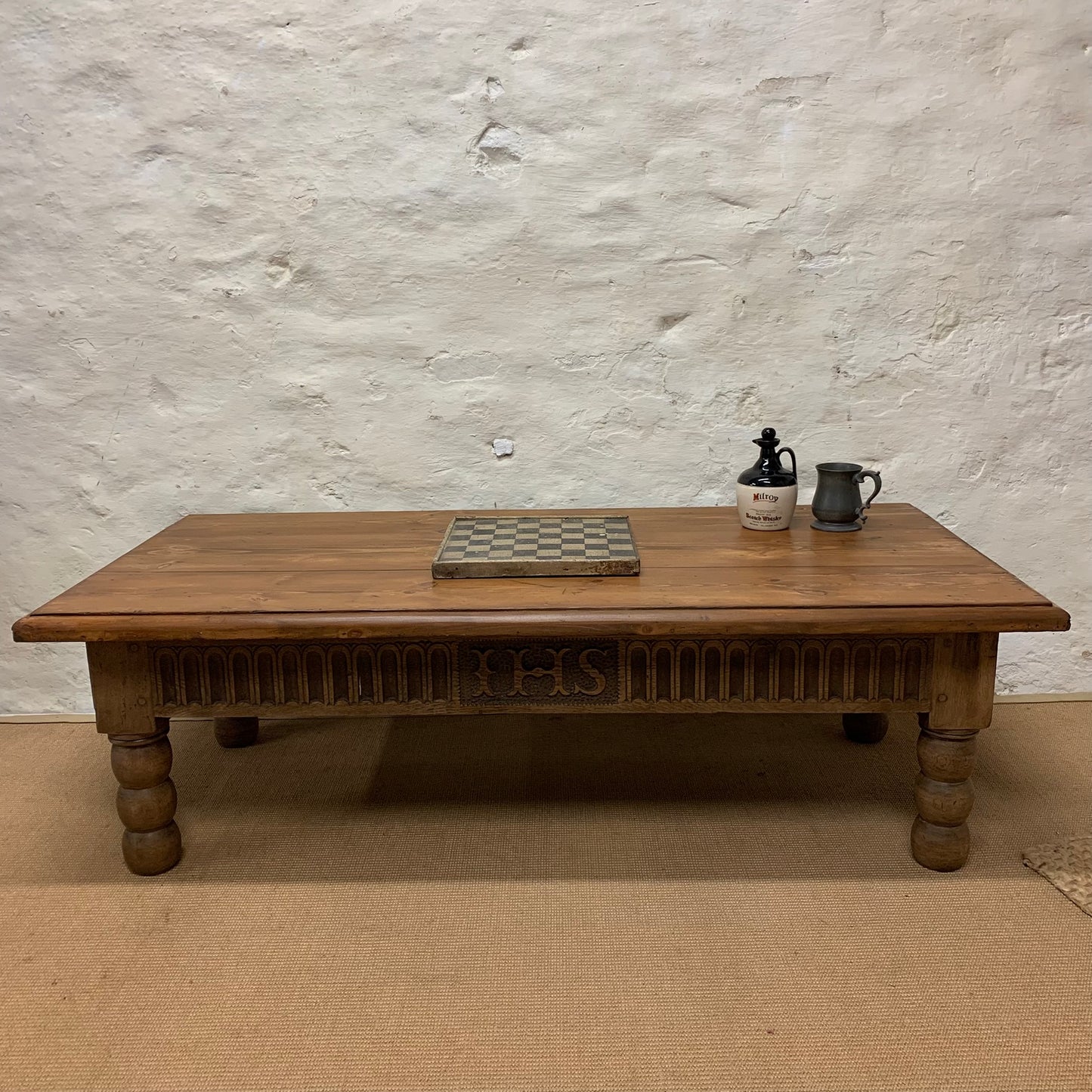 Antique Coffee Table Ca 1860