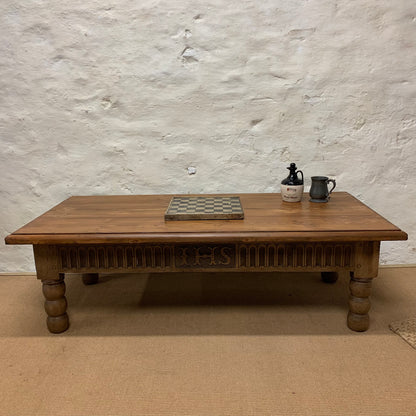 Antique Coffee Table Ca 1860