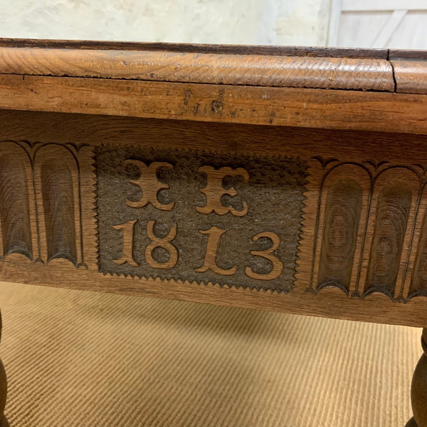 Antique Coffee Table Ca 1860