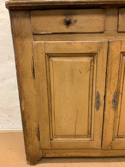Antique English Pine Cabinet ca 1840