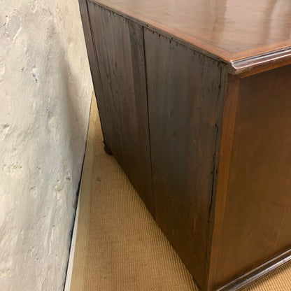 English Antique Mahogany Chest Ca 1820