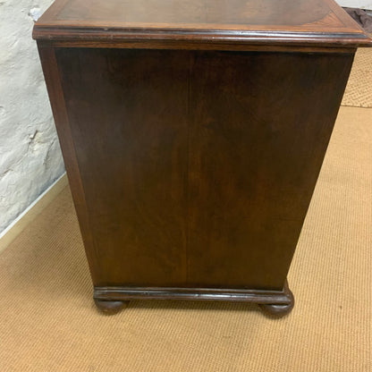 English Antique Mahogany Chest Ca 1820