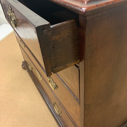 English Antique Mahogany Chest Ca 1820