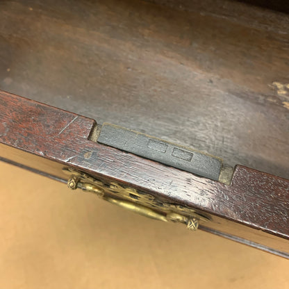 English Antique Mahogany Chest Ca 1820