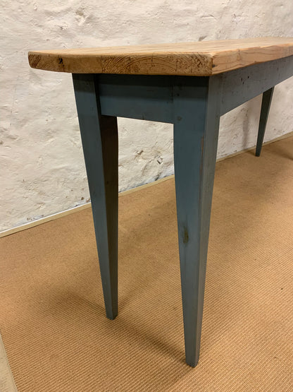 Hand Painted Pine  Console Table