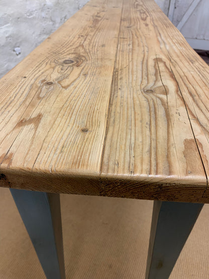 Hand Painted Pine  Console Table